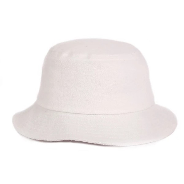 Big Size (6266cm) White Terry Towelling Hat (cotton & polyester w